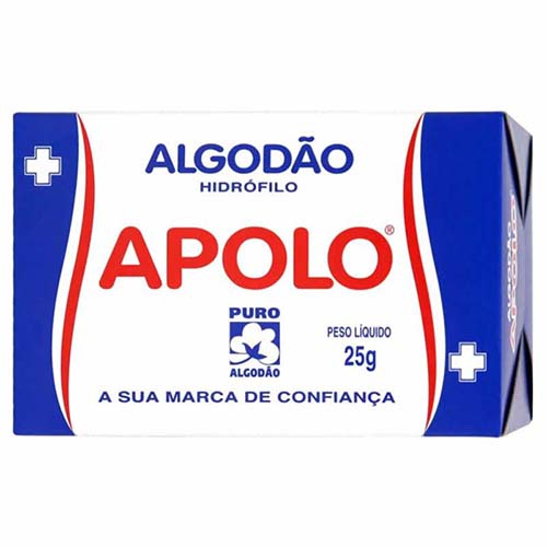 Algodao Apolo rolo com 25g