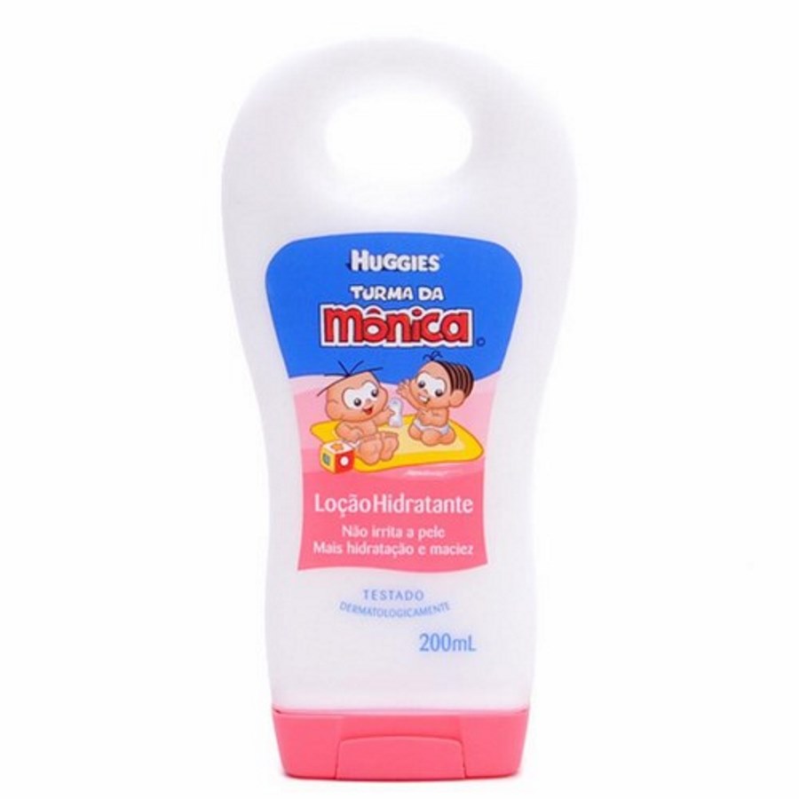 LOCAO HIDRATANTE HUGGIES TURMA DA MONICA HIDR.200ML