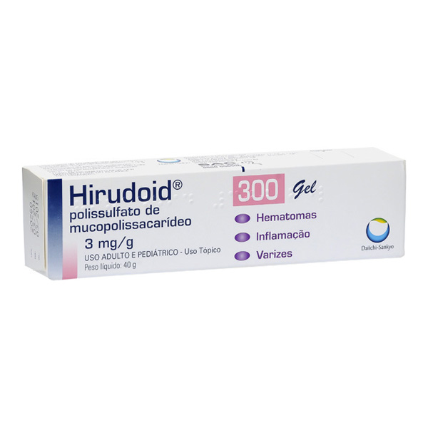 Hirudoid 3mg/g 1 bisnaga com 40g