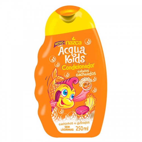 Condicionador Acqua Kids Cabelos Cacheados mamao papaia,250mL