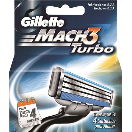 Carga Mach3 Turbo Com 4 Unidades