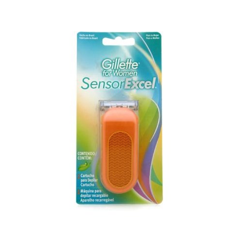 Aparelho Gillette Sensor Excel Laranja