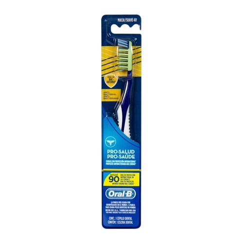Escova Dental Oral-B Pro Saude Antibacteriana Macia 40 1 unidade