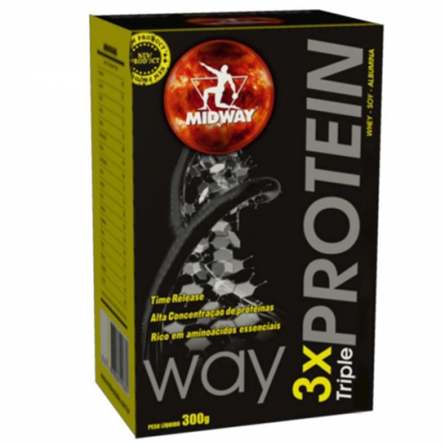 Way 3x Protein Baunilha 300g