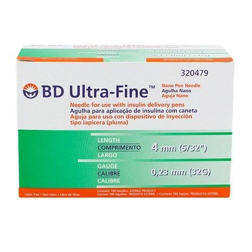 Agulha BD para Caneta 4,00mm 1 Unidade