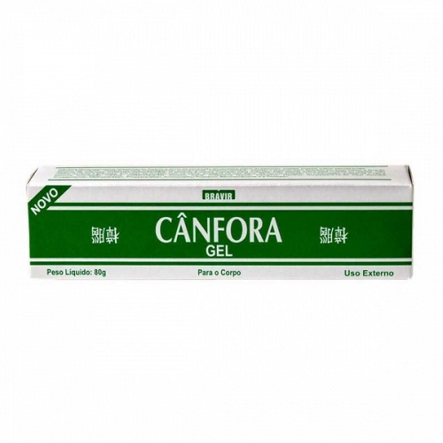 CANFORA GEL PARA O CORPO 80G BRAVIR