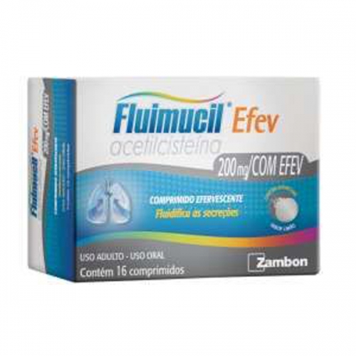 FLUIMUCIL  200MG CPR.EFER.C/16