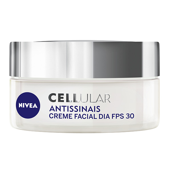 NIVEA VISAGE CELLULAR ANTISSINAIS CREME FACIAL DIA FPS30