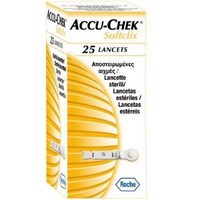 Accu-chek softclix com 25 lancetas