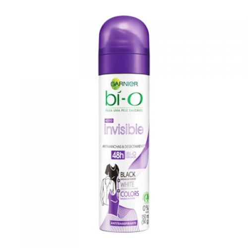 Desodorante Bi-O Aerosol Feminino Black White Colors Invisible