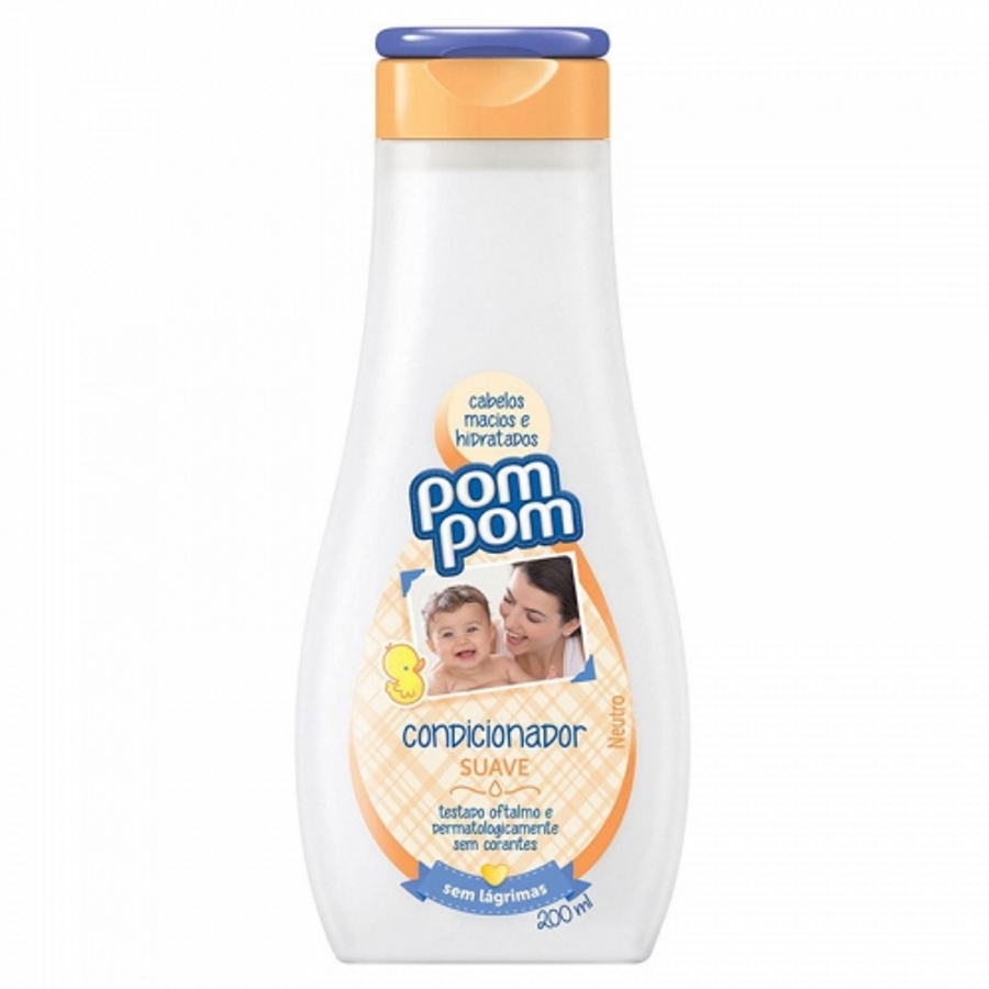 Condicionador Suave Infantil Pom Pom 200ml