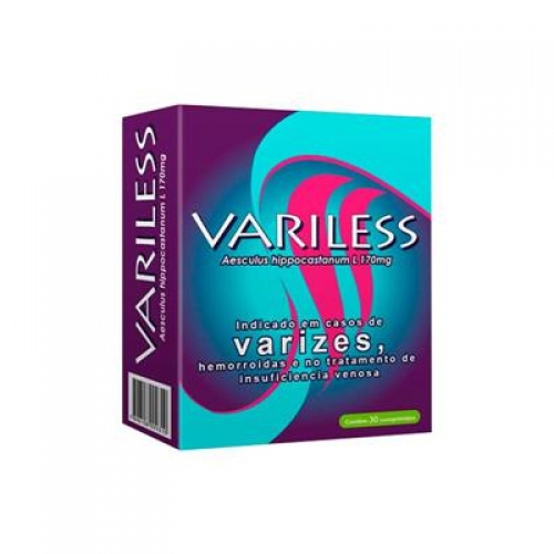 Variless 170mg com 30 comprimidos MDR BRASIL