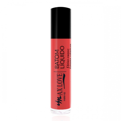 Batom Max Love Líquido Matte nº 10 Laranja
