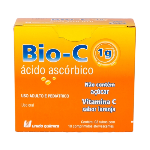 Bio C + Zinco 1000mg + 10mg 30 comprimidos efervescente
