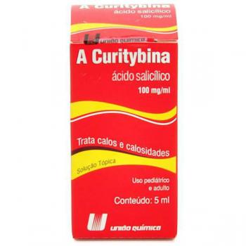 A Curitybina 0,1g/mL,1 frasco com 0,5mL de solução de uso dermatológico