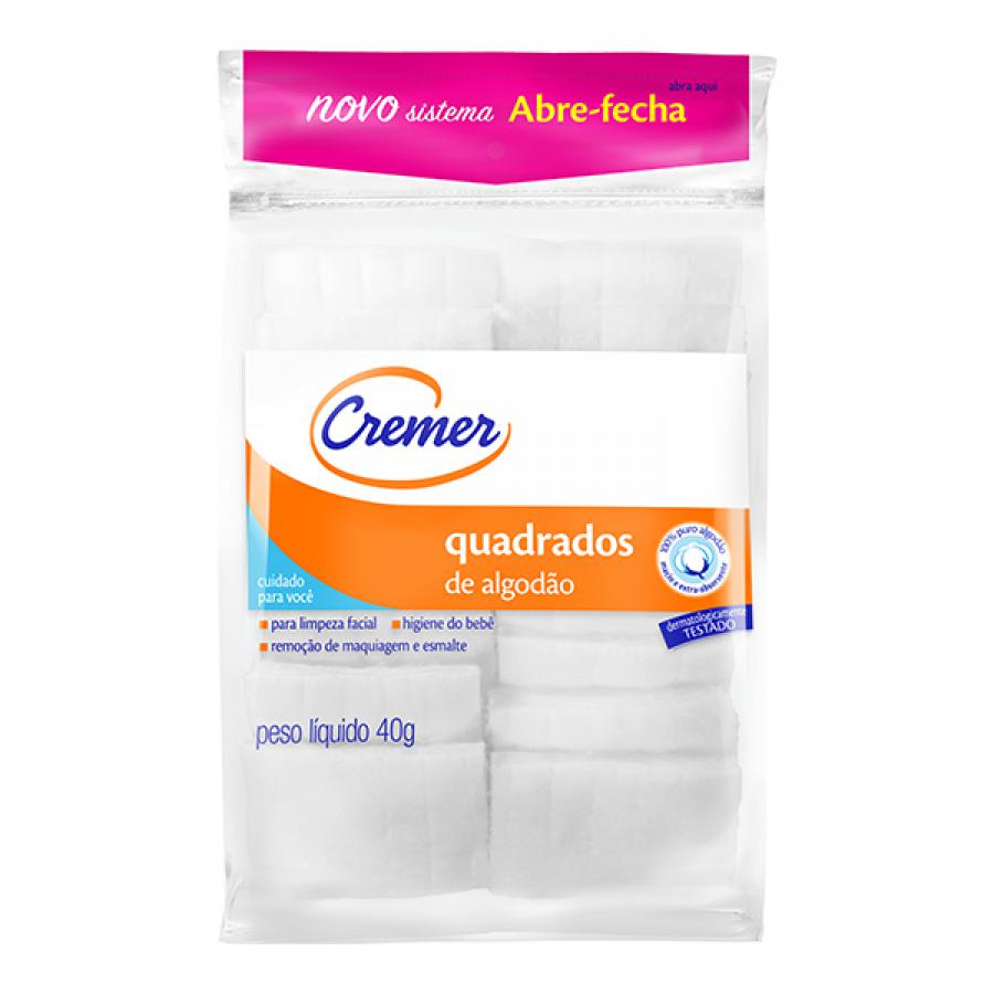 ALGODÃO CREMER QUADRADOS 40G