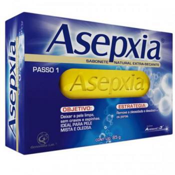 Sabonete Barra Asepxia Natural Extra Seca 85g