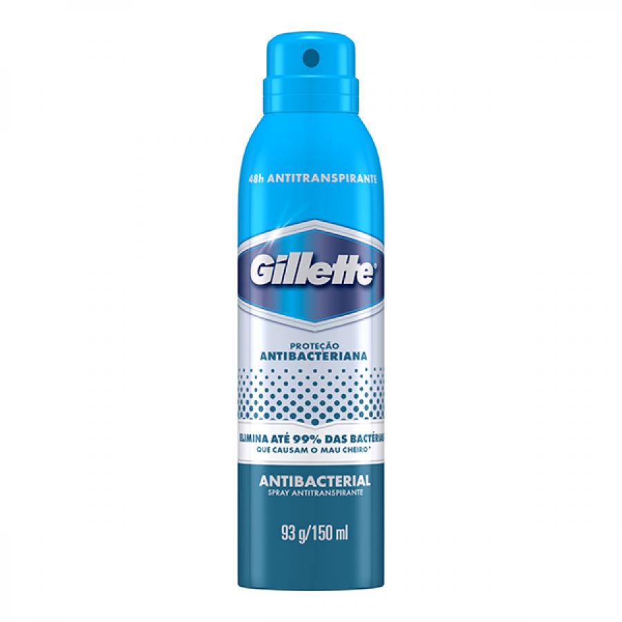 Desodorante Gillete Aerosol Antibacteriano 93g