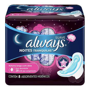 Absorvente Always pink Noturno 16 unidades