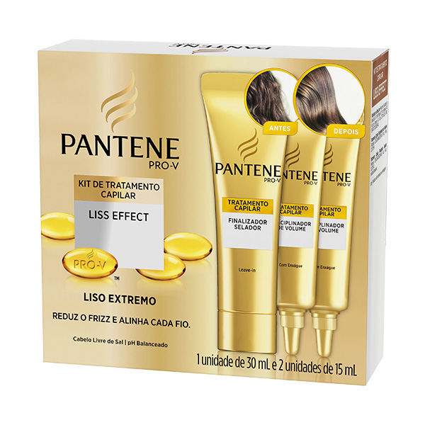 Kit Pantene Liss Effect 60ml
