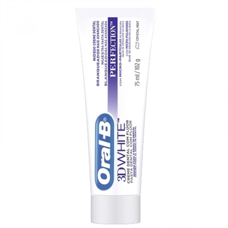 Creme Dental Clareador 3D White Perfection Oral-B 102g