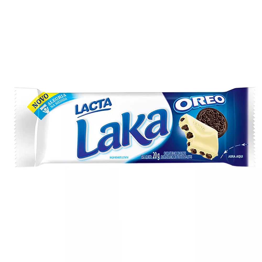 Chocolate Lacta Laka Oreo 20g