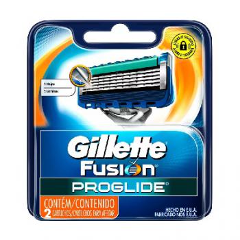 CARGA GILLETTE FUSION PROGLIDE REG 4UN