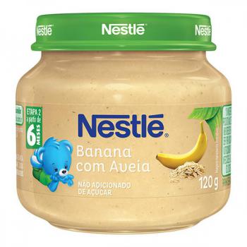 Papinha Nestle Banana com Aveia Pote 120g