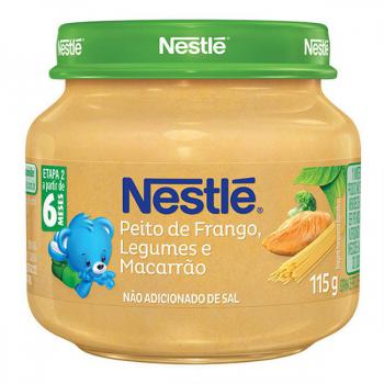 Papinha Nestle Peito de Frango, Legumes e Macarrao 115g