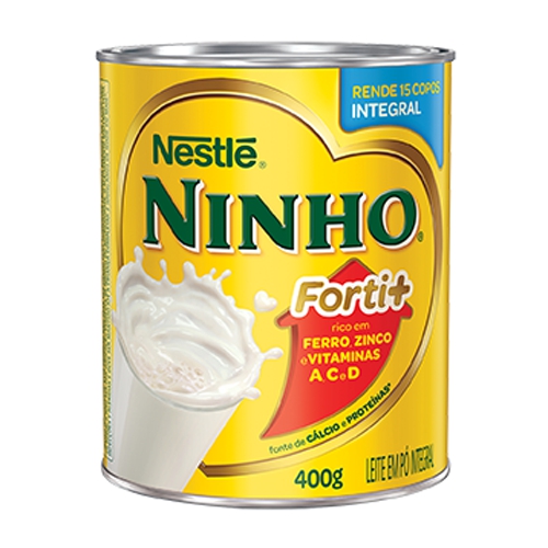 Leite em Po NINHO Forti+ Integral 400g