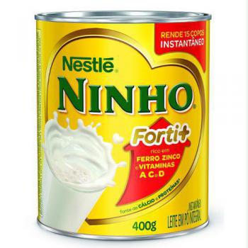 Leite Em Po Ninho Forti Integral Instantaneo 400g