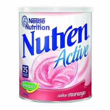 Nestle NUTREN ACTIVE Morango Complemento Alimentar Lata 400g