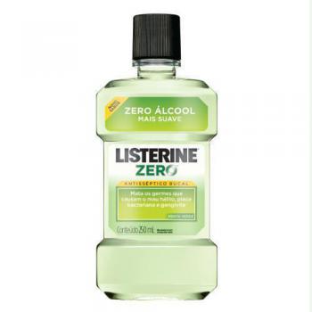 Solucao Bucal Listerine Zero Menta Verde 250Ml