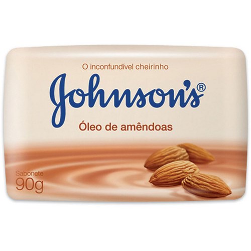 Sabonete Johnsons & Johnsons Oleo Amendoas 90g