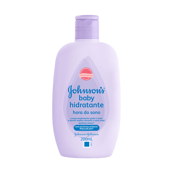 Hidratante Infantil Johnsons & Johnsons Hora do Sono 200ml