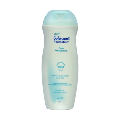 Johnson & Johnson Softlotion Hidratante Pele Fresquinha 200ml