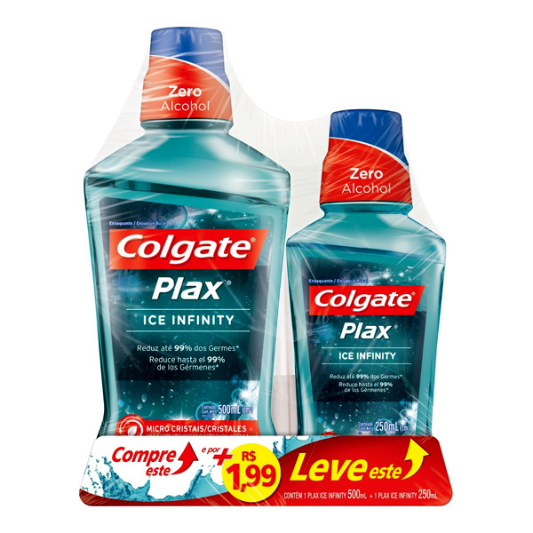 PLAX ICE INFINITY 500ML LV 250ML POR 1,99