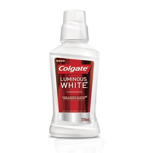 Enxaguatorio Bucal colgate Luminus White 250ml