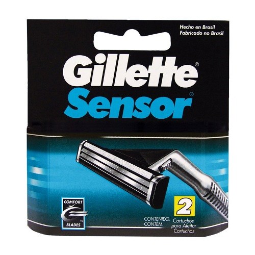 Carga Gillette Sensor Com 2 Unidades