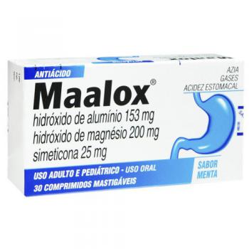Maalox Sabor Menta com 30 Pastilhas