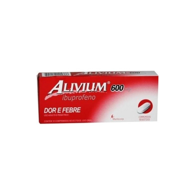 Alivium 600mg 10 Comprimidos