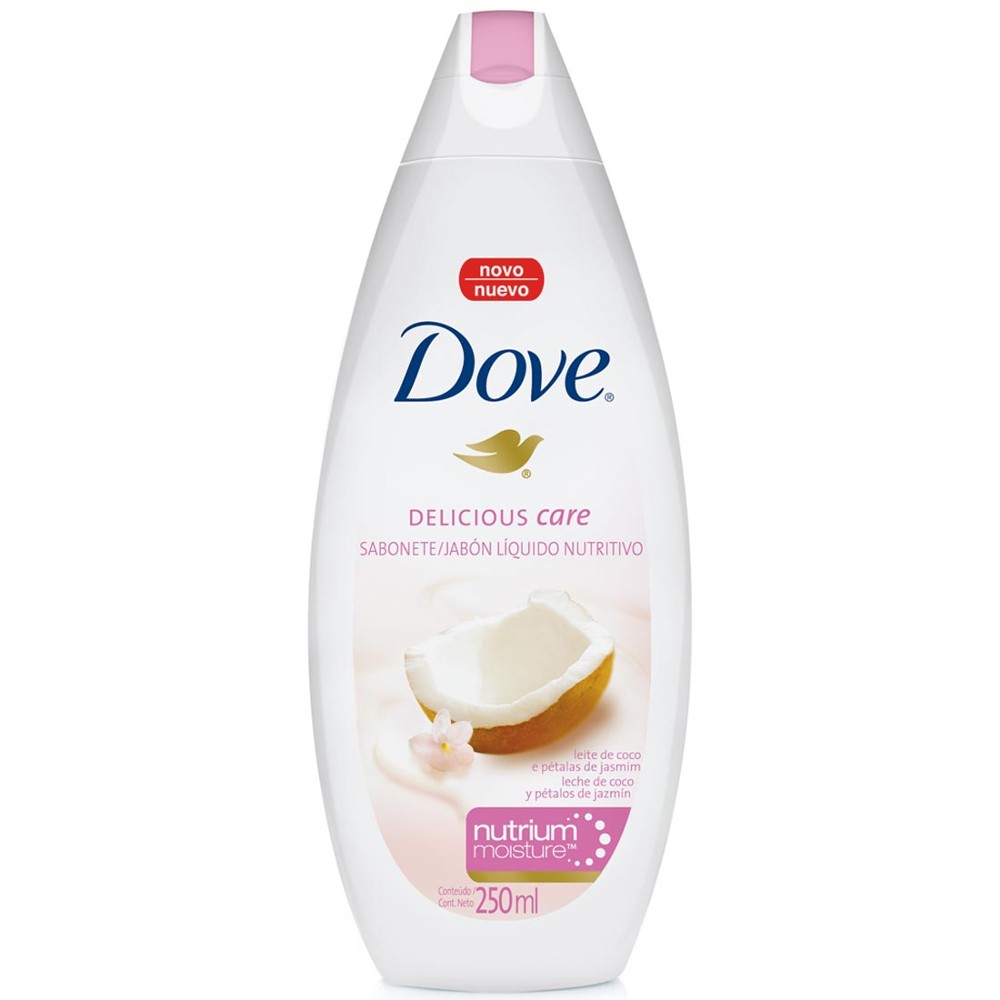 Sabonete Liquido Dove Leite de Coco 250ml