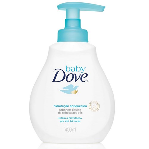 Sabonete Dove Baby Hidratacao Enriquecida 400ml