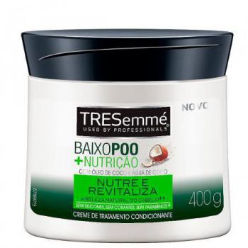 Creme de Tratamento Tresemme Baixo Poo + Nutricao 400gr