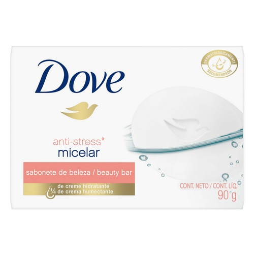 Sabonete em Barra Dove Agua Micelar 90g