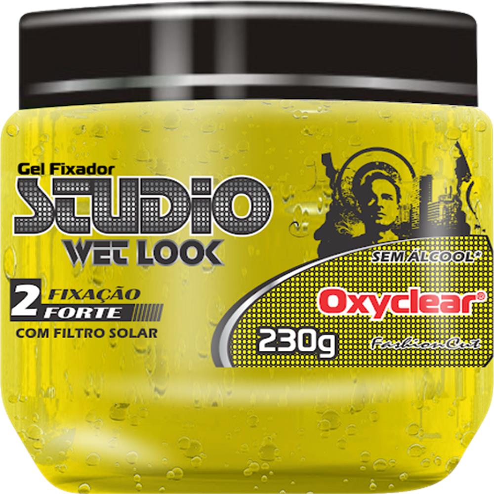 Gel Fixador OxyClear Studio Amarelo 240ml