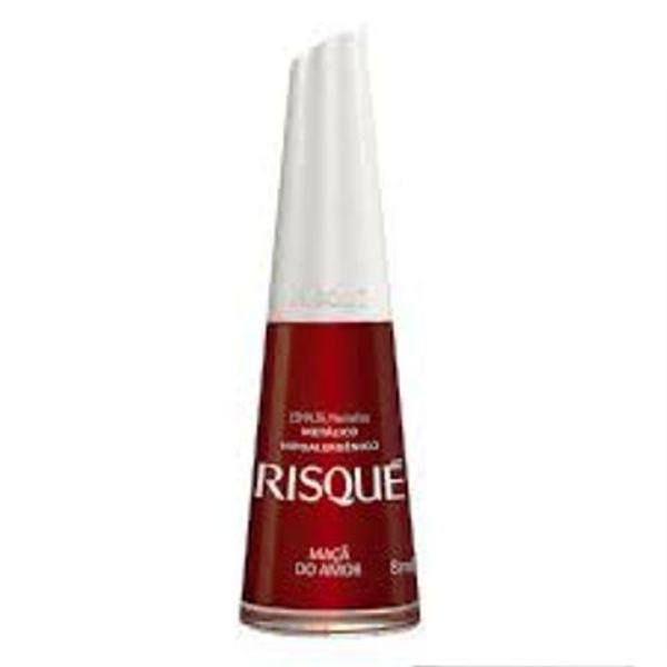 Esmalte Risque Maca do Amor Metalico 8ml