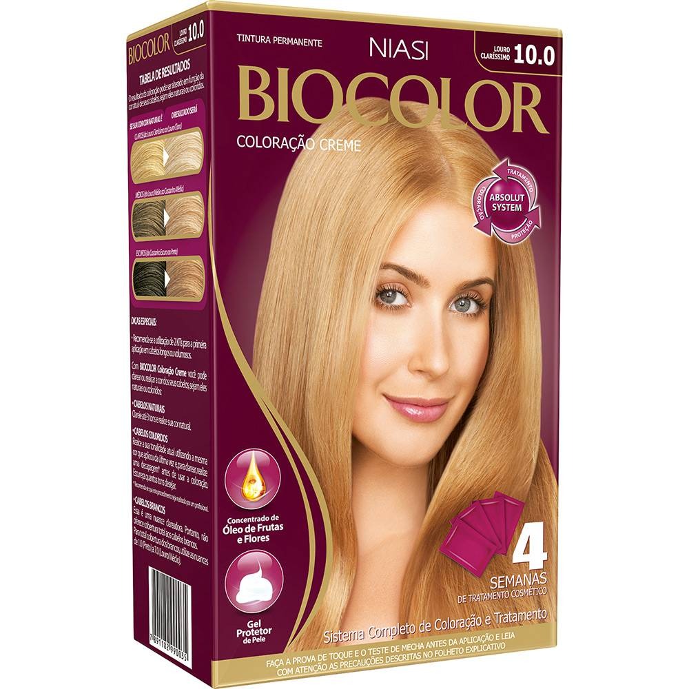 TINTURA  BIOCOLOR 10.0 LOURO CLARISSIMO