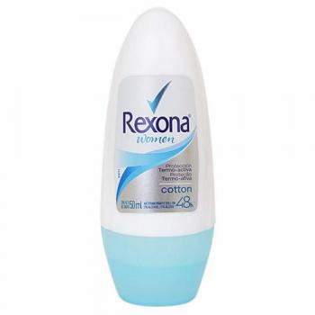 Desodorante Feminino Rexona Motionsense cotton dry, roll-on, 50mL