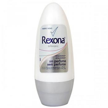 Desodorante Feminino Rexona Motionsense sem perfume, roll-on, 50mL